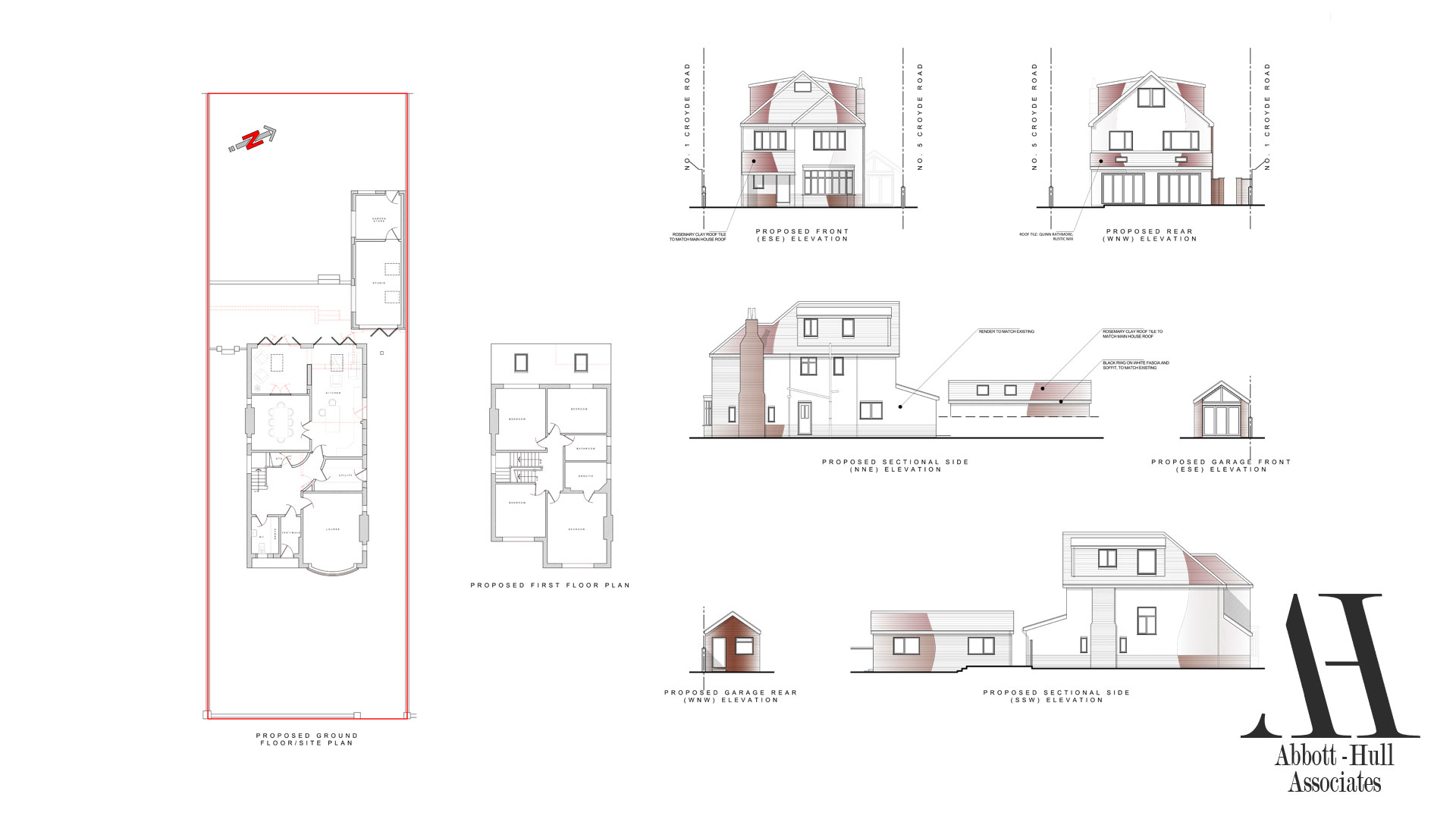 Croyde Road, Lytham St. Annes - Proposed Plans and Elevations