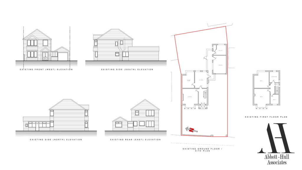 Marsh Road, Thornton-Cleveleys, House Extension - Existing Plans