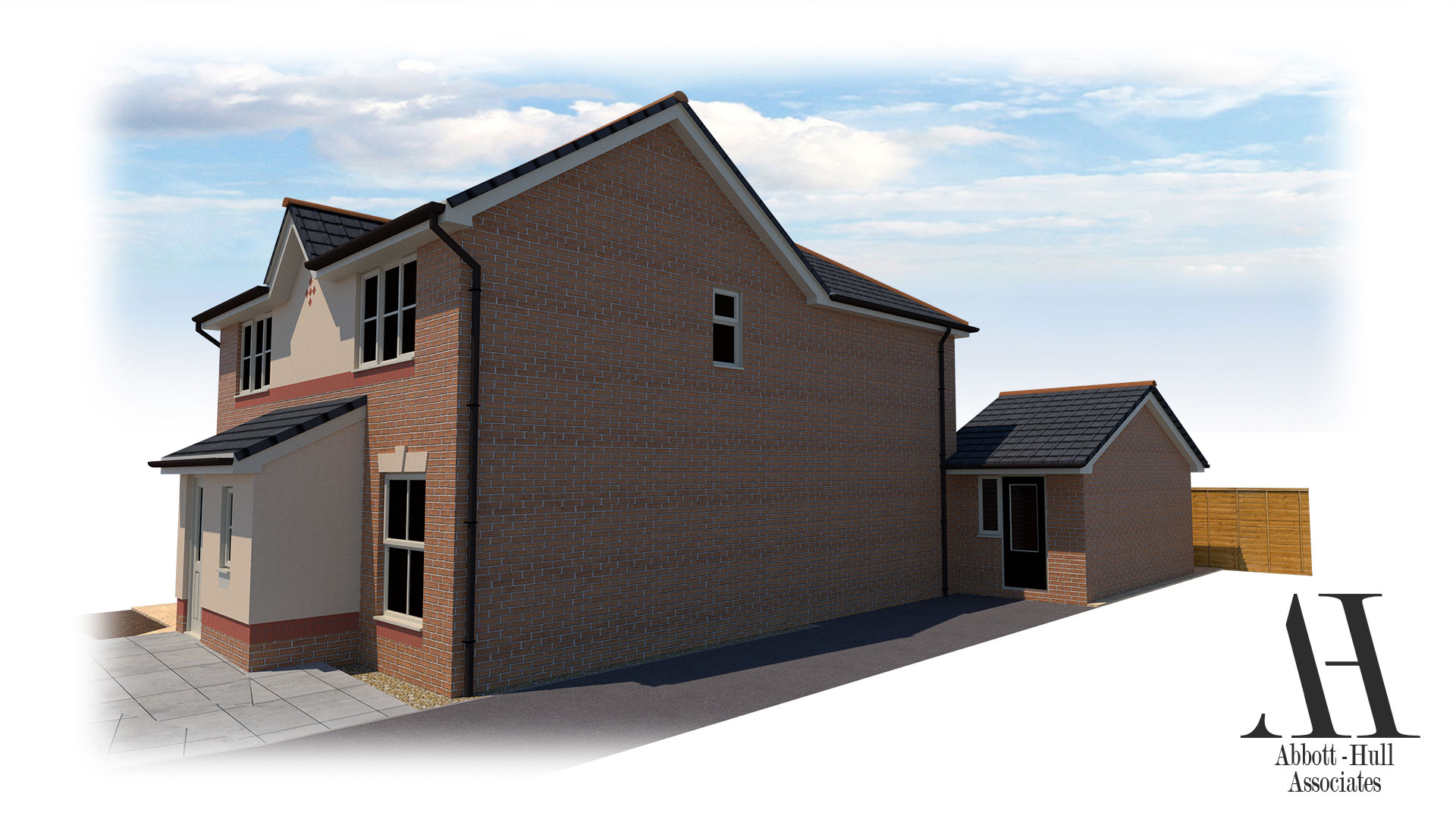 Dallem Dell, Thornton-Cleveleys, House Extension - Proposed Visual B