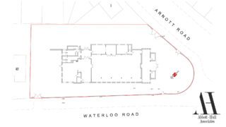 Waterloo Road, Blackpool, New Apartment Block - Existing Site Plan