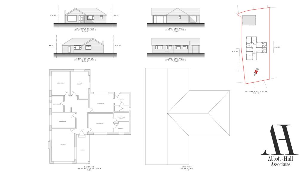 Chain Lane, Staining - Existing Plans