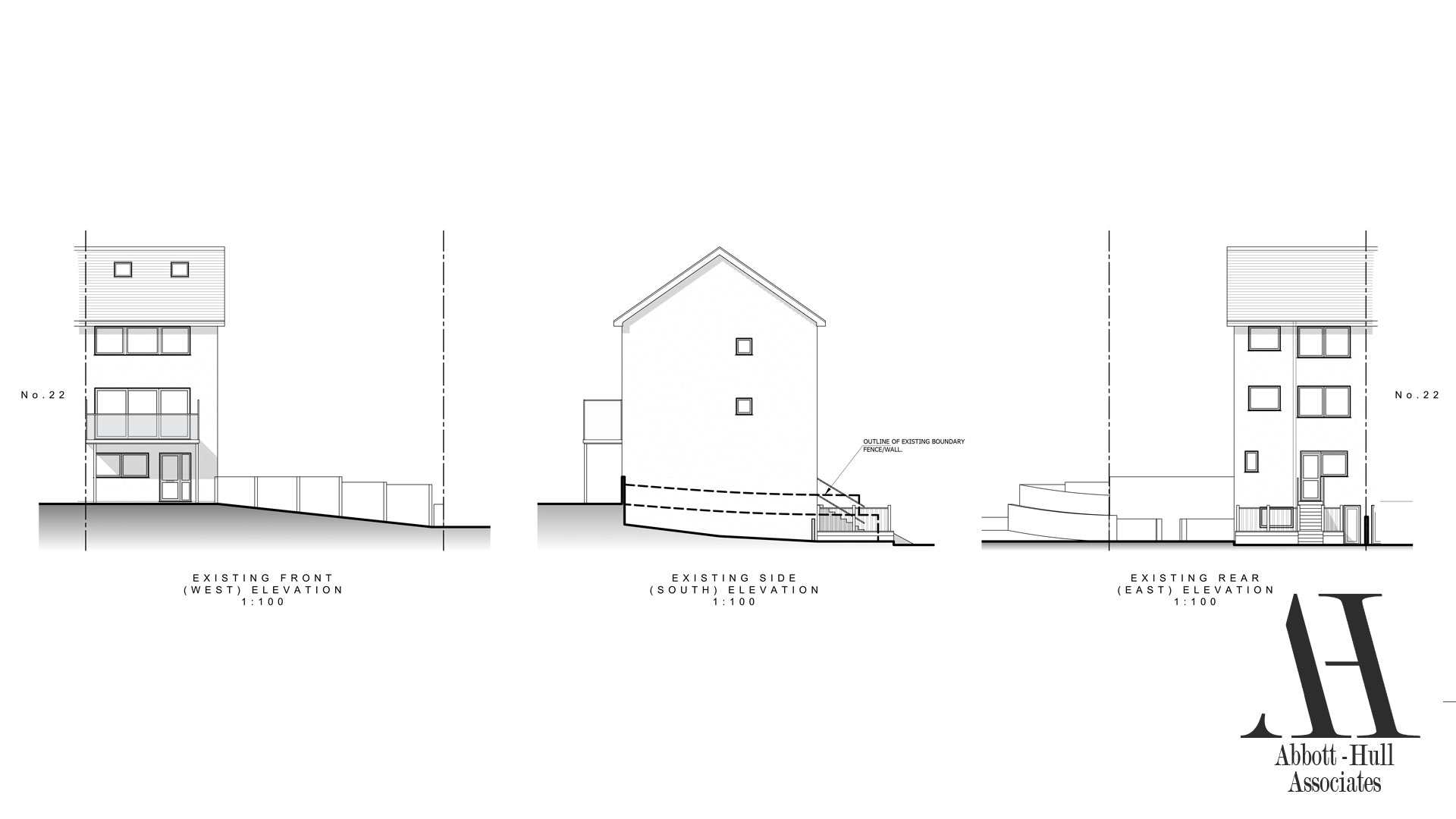 North Promenade, Thornton-Cleveleys - Existing Elevations